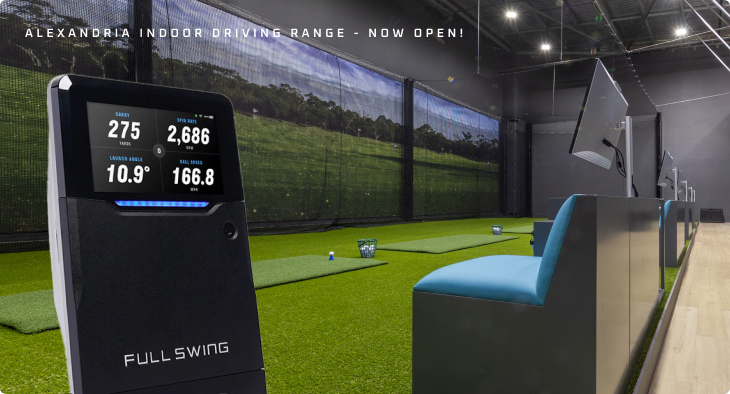 indoor driving range