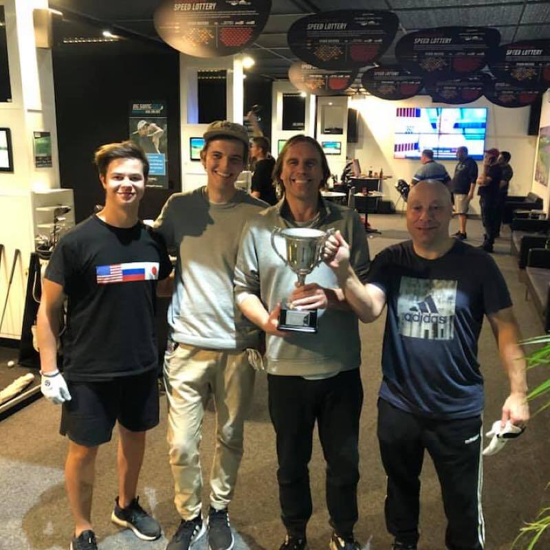 Big Swing Competition Celebration